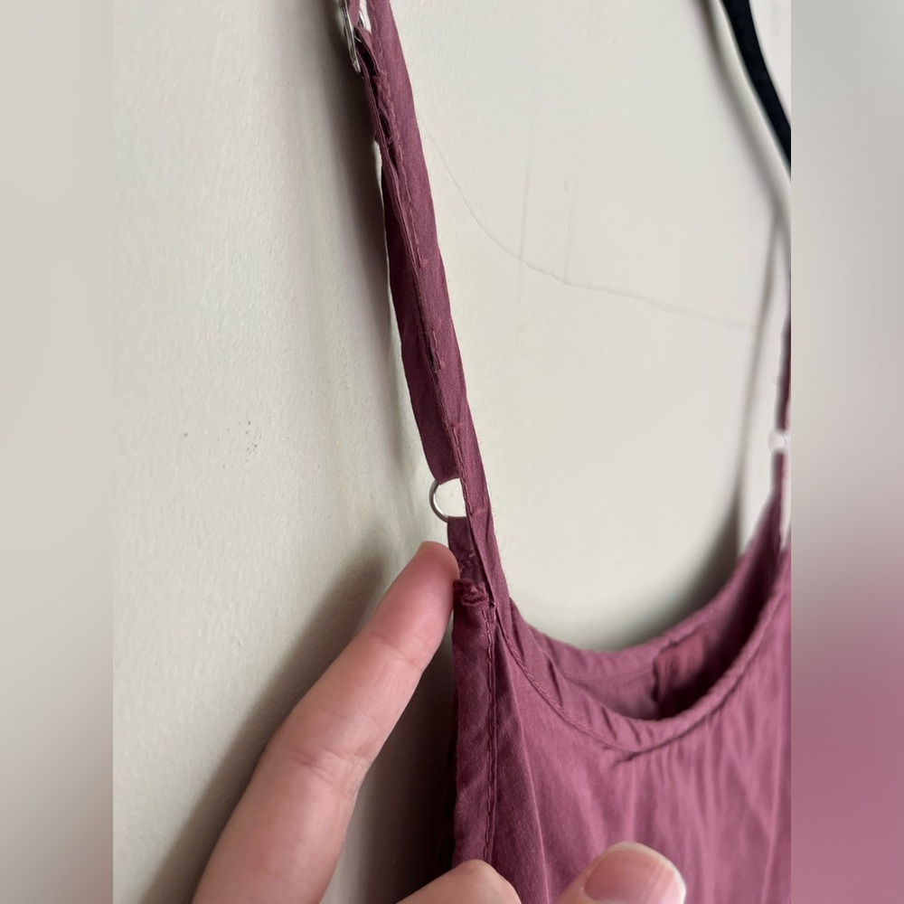 CP SHADES mauve cotton silk sundress - Picture 6 of 14